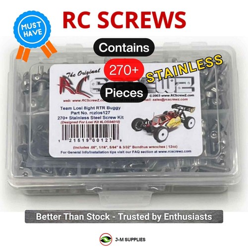 Rcscrewz stainless screw kit - rcscrewz,
