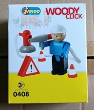 Set 0408 Woody Click Intervention de Pompiers Janod A-14 no Construx Police