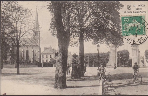 Carte postale cpa - cpa, dijon