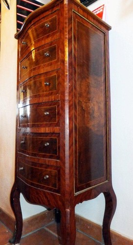 Commode marqueterie - marqueterie,