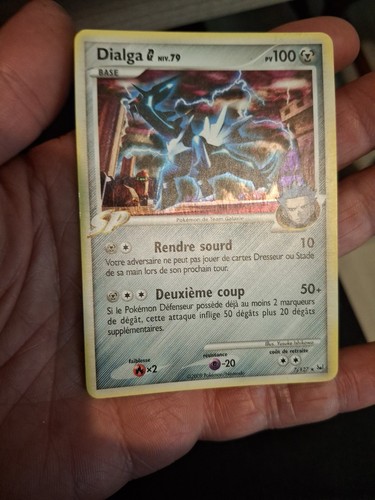 Carte pokémon dialga holo - carte,