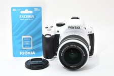 【NEUF】 Pentax K-50 16.3MP DSLR Blanc SMC 18-55mm F3.5-5.6 Du Japon 2666096