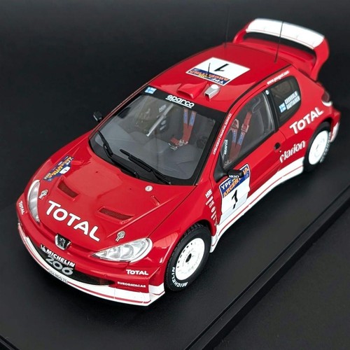 Autoart peugeot 206 wrc - autoart, 1/18