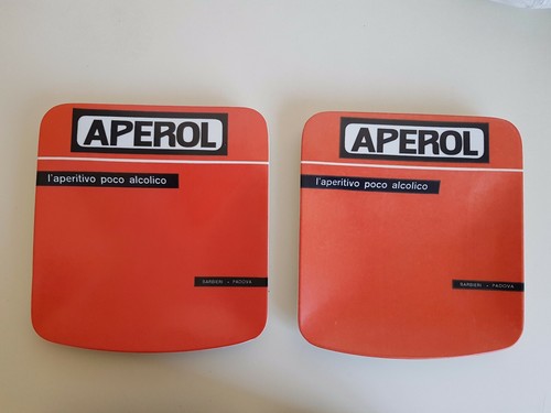 Coppia portacenere aperol - di,