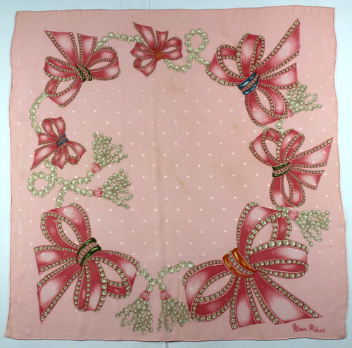 Magnifique foulard vintage - , "