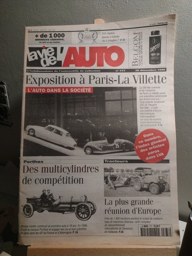 Vie auto n 777 - la, de