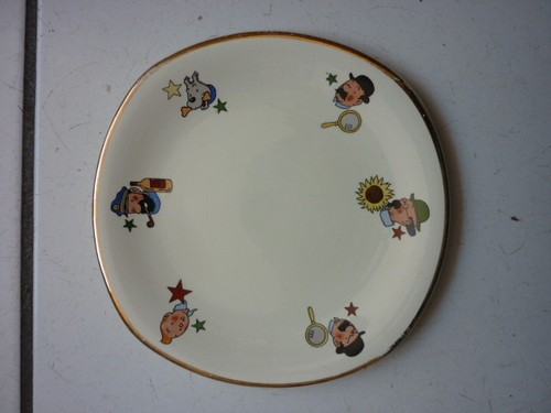 Assiette ceranord tintin - ,