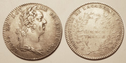 Louis argent protecteur - xv,, argent,