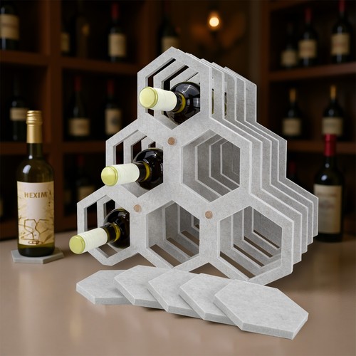 étagère vin design hexim - Étagère,