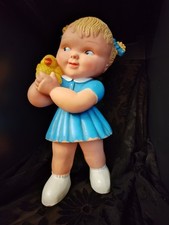 Poupée Marion - Jouet Couineur - En Latex Souple - Maison Delacoste Et Cie 1955