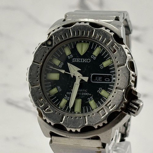Seiko diver black monster - diver,