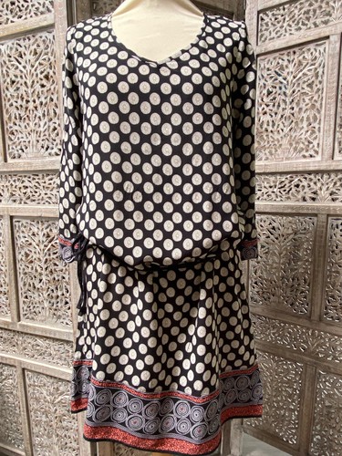 Robe fluide viscose - fluide, imprimé