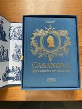 CASANOVA Mes années vénitiennes coffret numéroté Citadelles Mazenod 2018 NEUF