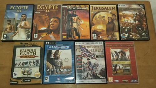 Lot jeux vidéo pc - lot, 9