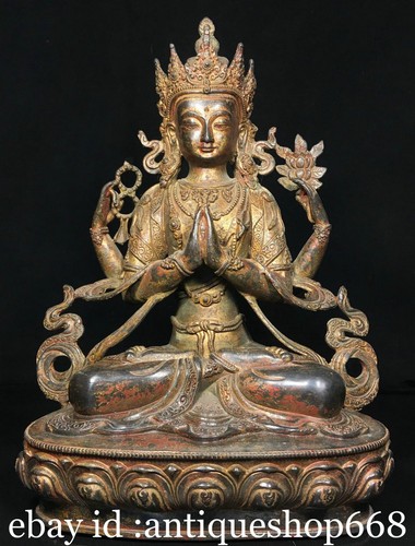 Ancien tibet bronze - 12",
