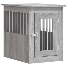 Meuble de cage pour chiens sonoma 45 x 62 x 59 cm gris Helloshop26 02_0043369