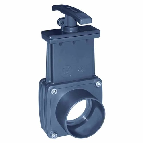 Vanne guillotine pvc - pvc, 110mm