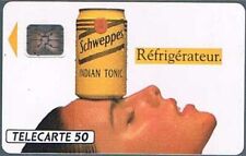 telecarte schweppes refrigerateur 50