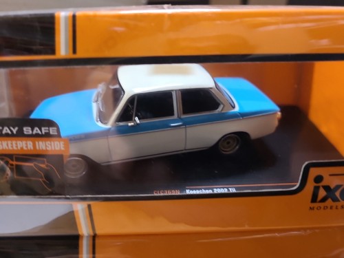 Bmw 2002 tii 1972 - bleu, /blanc