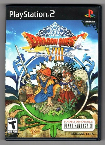 Jeu ps2 dragon quest - ps2,