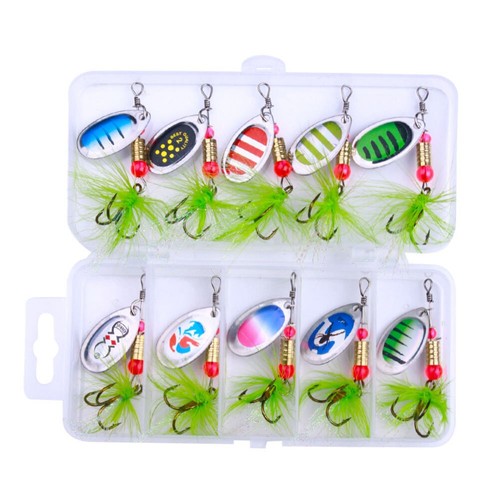 10pcs leurres pêche - leurres,