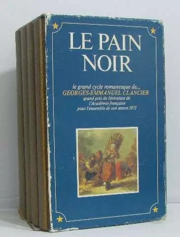 Pain noir coffret 4 - noir,