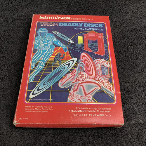 Intellivision deadly discs - deadly,