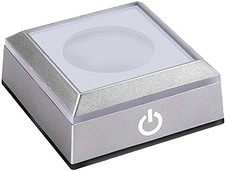 LED Socle Lumineux Dégradé de Couleur Changement de Couleur pour Intérieur De...