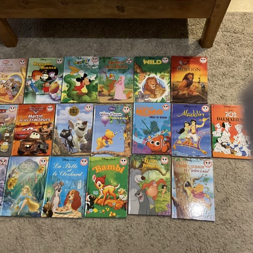 Lot livres walt - de,
