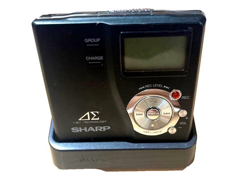 Sharp dr77 minidisc - sharp, md-dr77-b