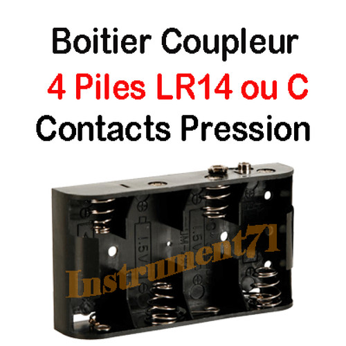 Boitier coupleur pour piles - pour,