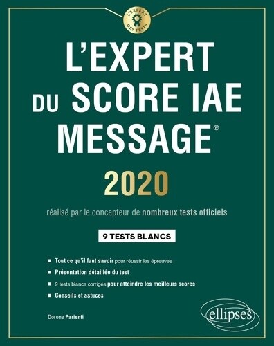 Expert score iae message - l'expert,