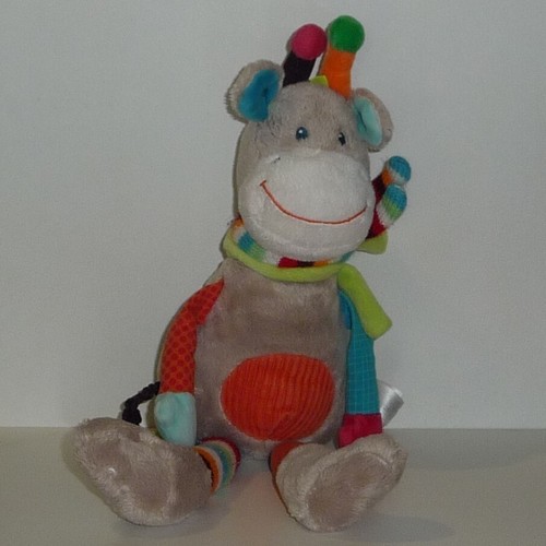 Doudou girafe nicotoy zoé - girafe,