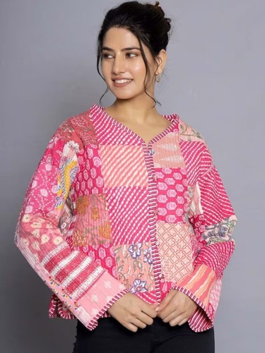Indien rose patchwork coton - indien,