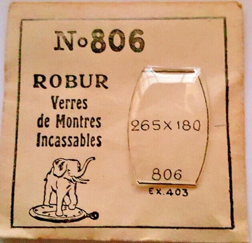 Verre robur plexi 806 pour - verre,