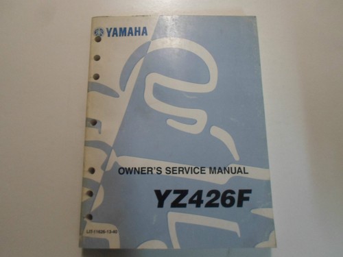 2000 yamaha yz426f - yamaha,