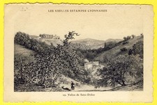 cpa Gravure Estampes Lyonnaise 69 - VIEUX LYON (Rhône) VALLON de SAINT DIDIER