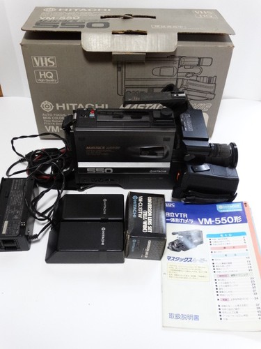 Hitachi 550 vhs - hitachi, video