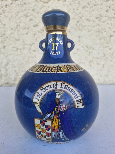 Bouteille whisky vide faience