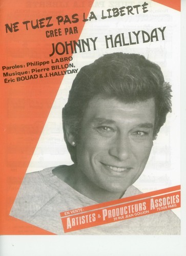 Johnny hallyday partition - ,