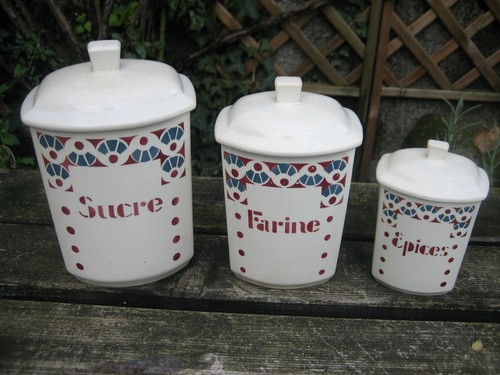 Ancien pot épice - ancien, faience