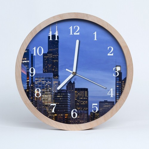 Tulup horloge murale bois - horloge,