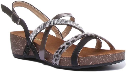 Sandale femme imprimé - sandale, À