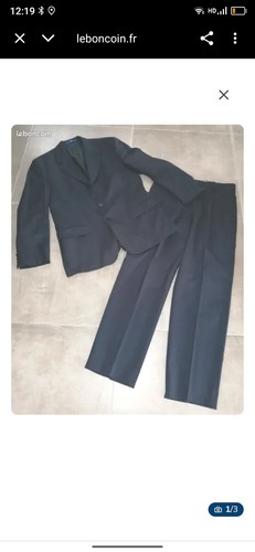 Costume homme noir - costume,