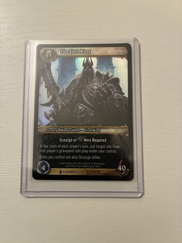 Wow tcg lich king - wow,