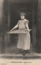 Bordeaux, CHOCOLAT-LOUIT - Type de mouleuse - SUPERBE - ouvrière