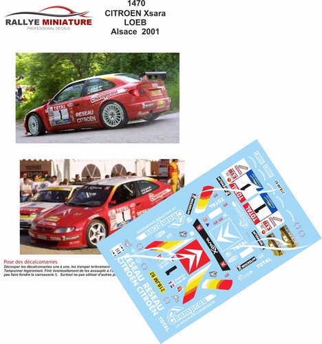 Decals ref 1470 citroen - ref,