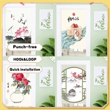 Chinois Rétro Noren Rideau