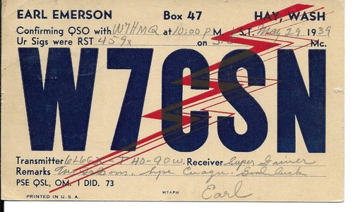 Qsl 1939 remorque - à, foin