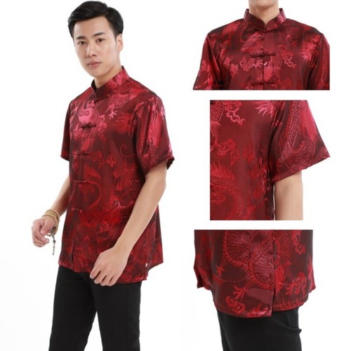 Homme chemise manches - à,